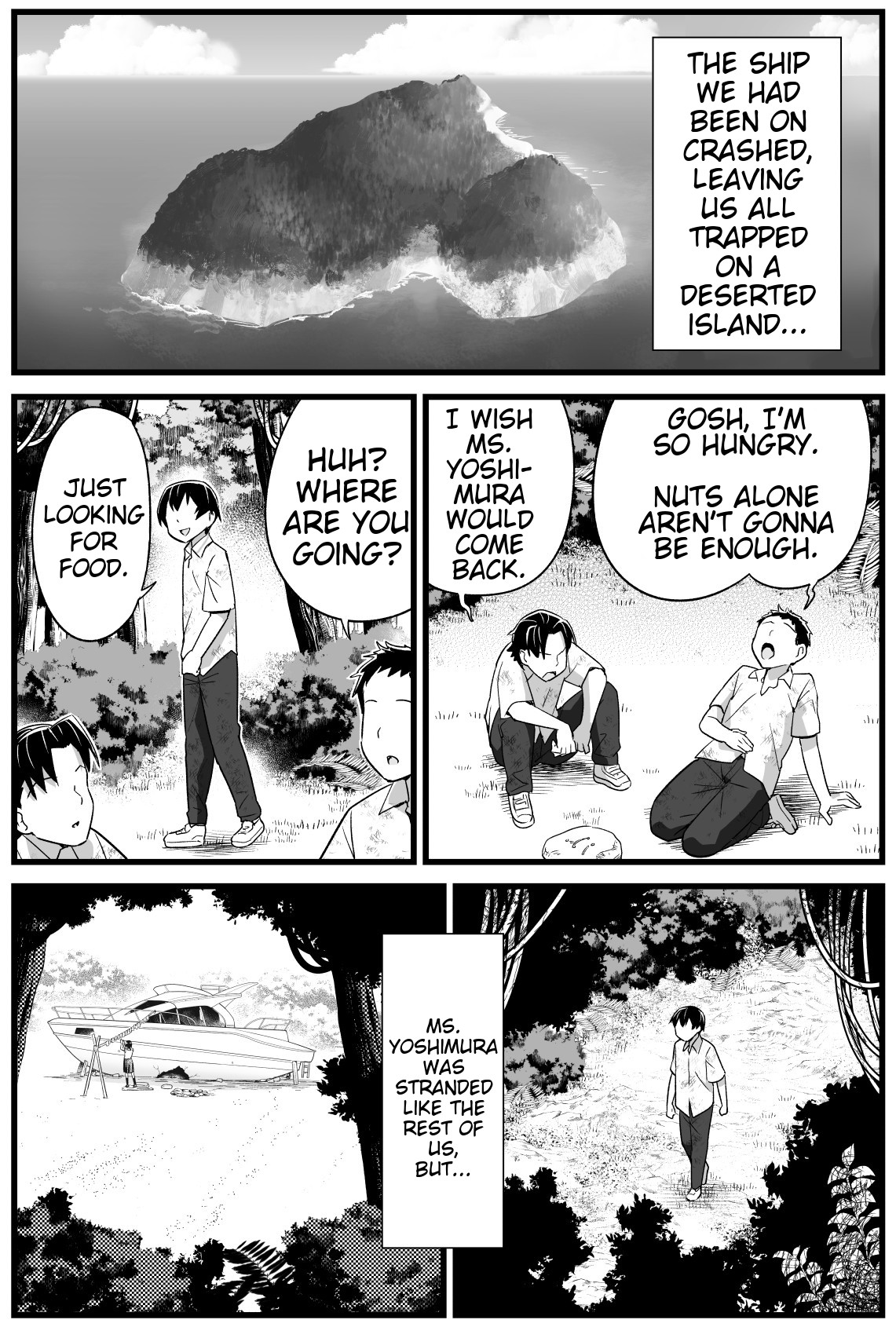 Hentai Manga Comic-Uninhabited Island JK! Take it easy, Yoshimura-san! Vol. 2-Read-2